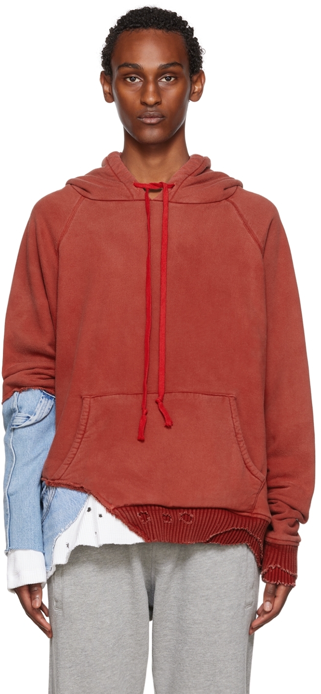 Red Fragment Hoodie Do Not Wish